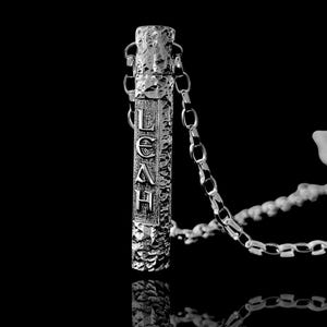 Gehämmerte Feuerbestattung Andenken Anhänger | Entworfen und handgefertigt in Irland US Zollfrei