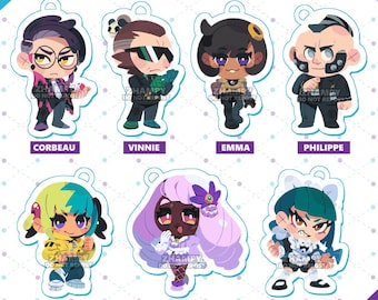 ZA Trainer Keychains