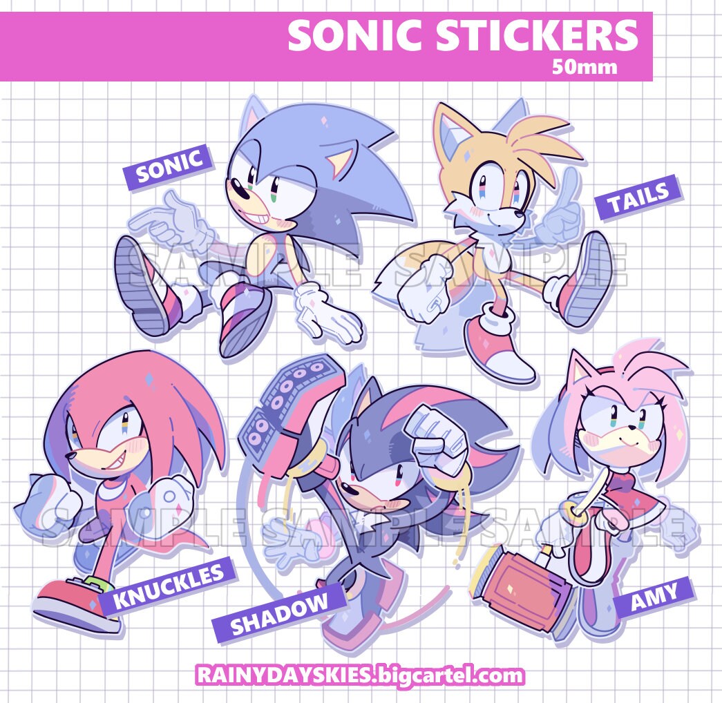 Sonic and shadow the hedgehog - Pro Sport Stickers