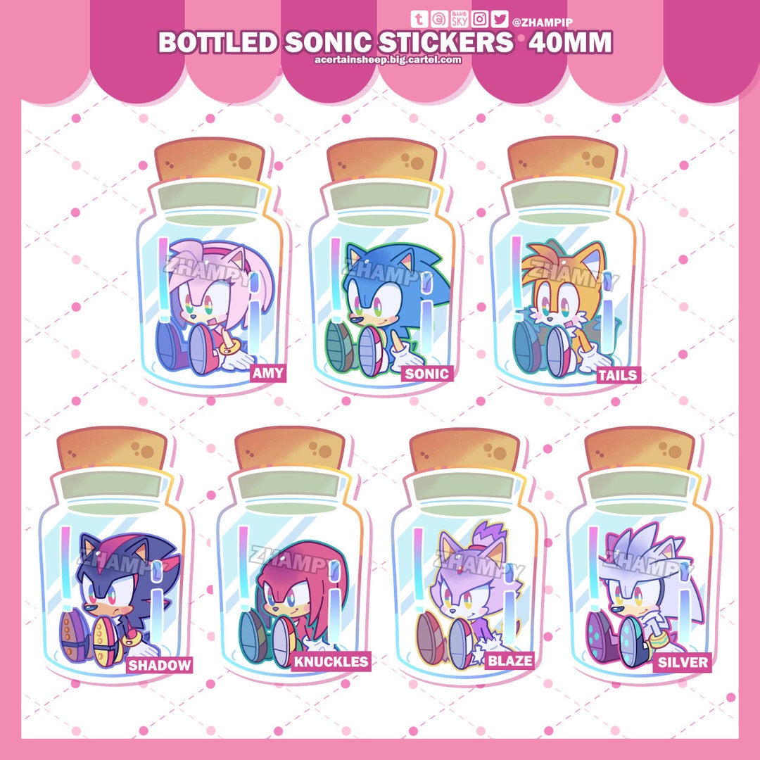 Scrimblo Sonic Stickers 