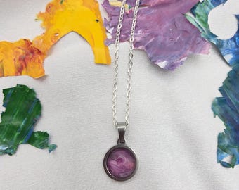 Le Petit Series Amethyst Paint Skin Necklace