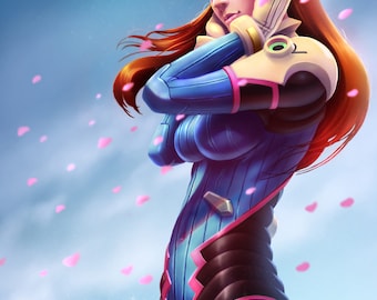 Love, D.va -overwatch Inspired- - Etsy