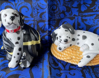 101 Dalmatians Firehouse Dalmatian Pair Of Adorable Dalmatian