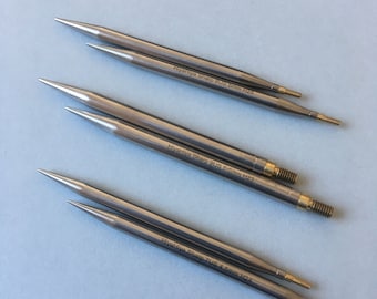 HiyaHiya scherpe stalen verwisselbare naaldpunten, maat 4,5 mm tot 5 mm, 4" (10 cm)
