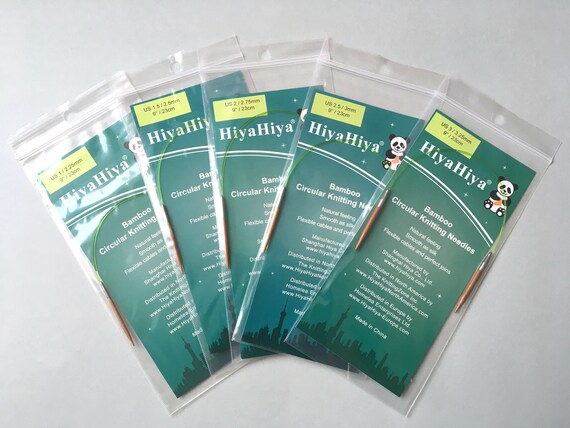 3.25 MM 23 CM SHARP CIRCULAR KNITTING NEEDLE 9 INCH HIYA HIYA SIZE 3