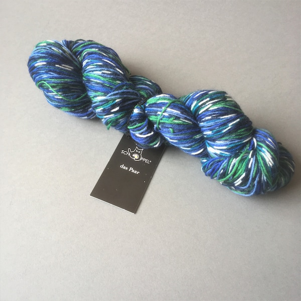 Schoppel Das Paar Sock Knitting Yarn , color 2207  Azorenhoch Admiral