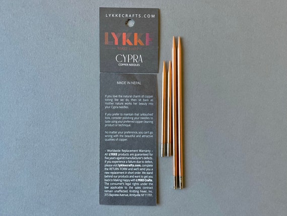 LYKKE - Colour Interchangeable Needle Tips - 3.5 - Yarn Worx