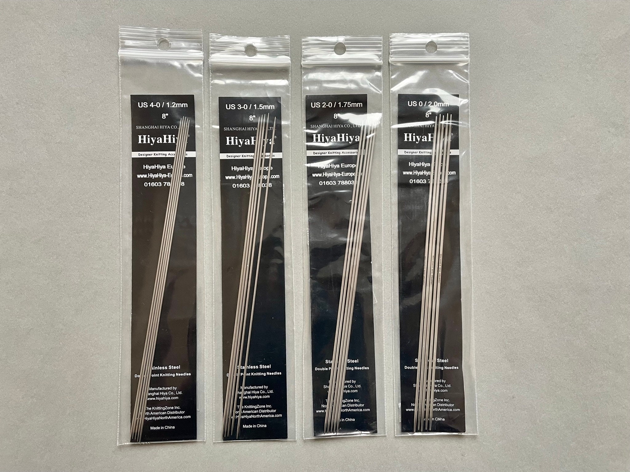 KnitPro GINGER Double Pointed Needle sets, dpns, 15cm, 20cm