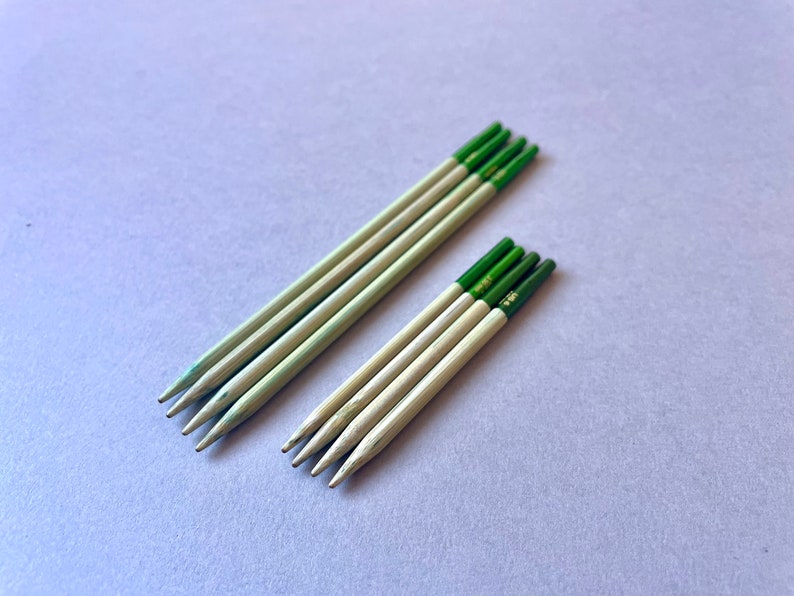 Puntas de agujas de tejer intercambiables de bambú LYKKE Grove de 3,5 y 5, tamaño de 3,25 mm a 4,5 mm/tallas de EE. UU. 3 a 7 imagen 3
