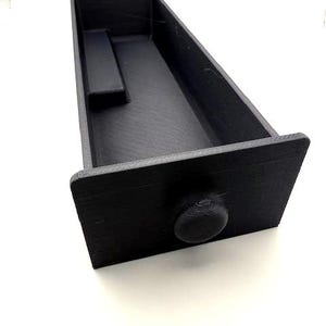 Sawstop (TM) fence drawer, great for workshop organization, storage.