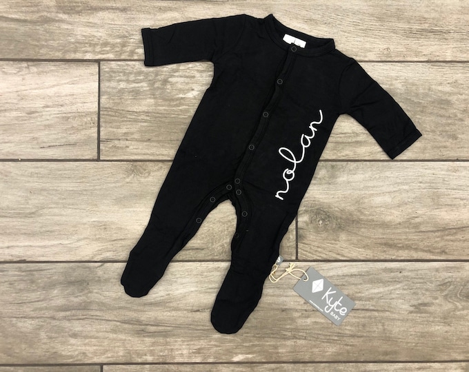 Kyte BABY Personalized Footed Sleeper Etsy