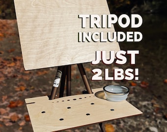 Lightweight Watercolor Plein Air Sketch Easel