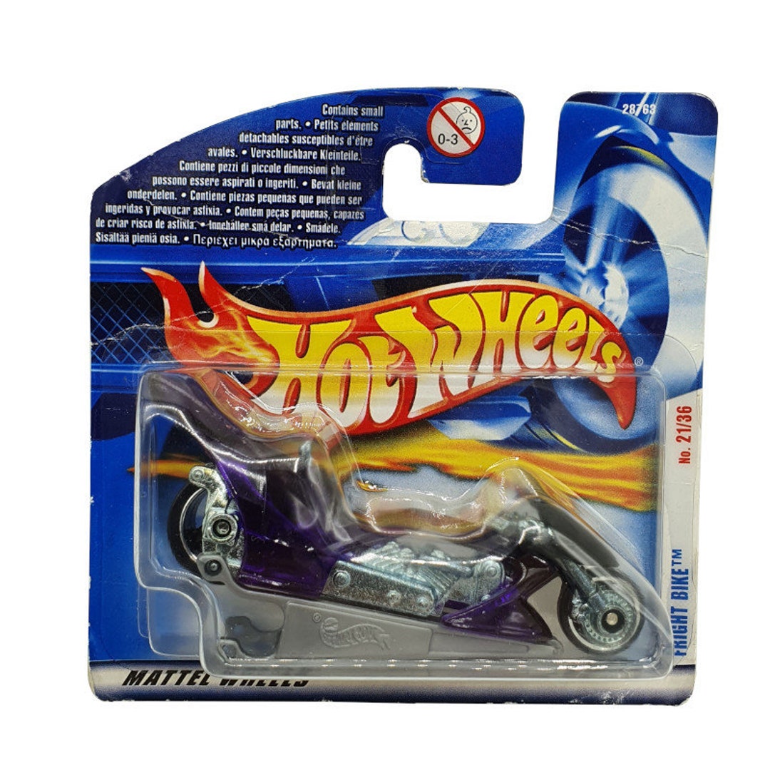 Hot Wheels Fright Bike 21/36 2001 No 33 in Clear Purple Etsy
