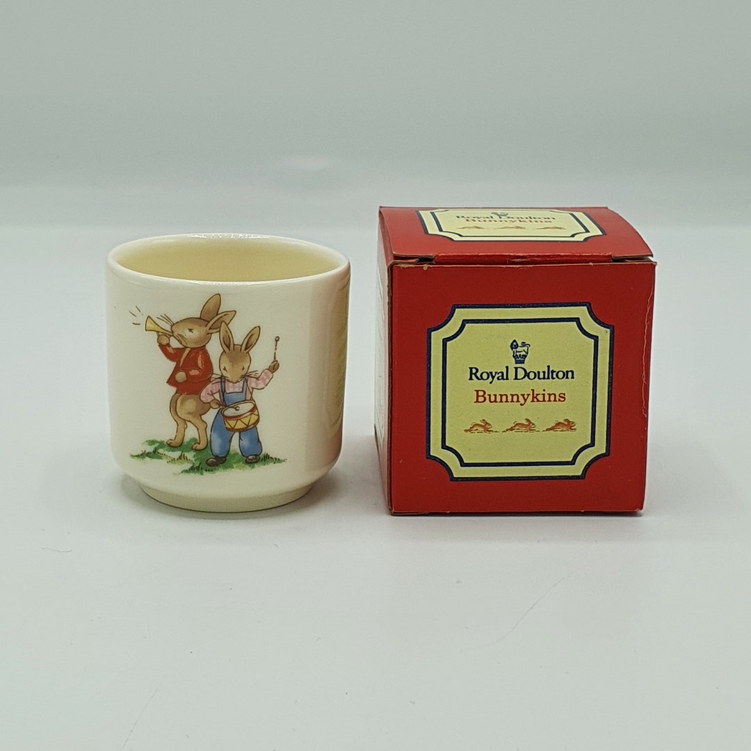Royal Doulton Bunnykins Egg Cup Boxed Vintage Royal Doulton Etsy