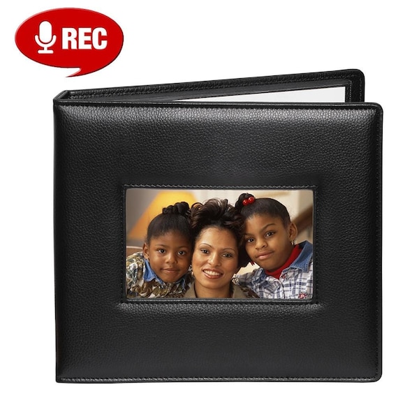 Vinyl Black Book Bound Photo Albums & Boxes for sale | eBay Voice Recording Photo Album - Black display picture 1