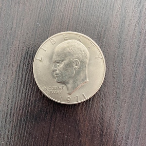 1971 Eisenhower Silver Dollar