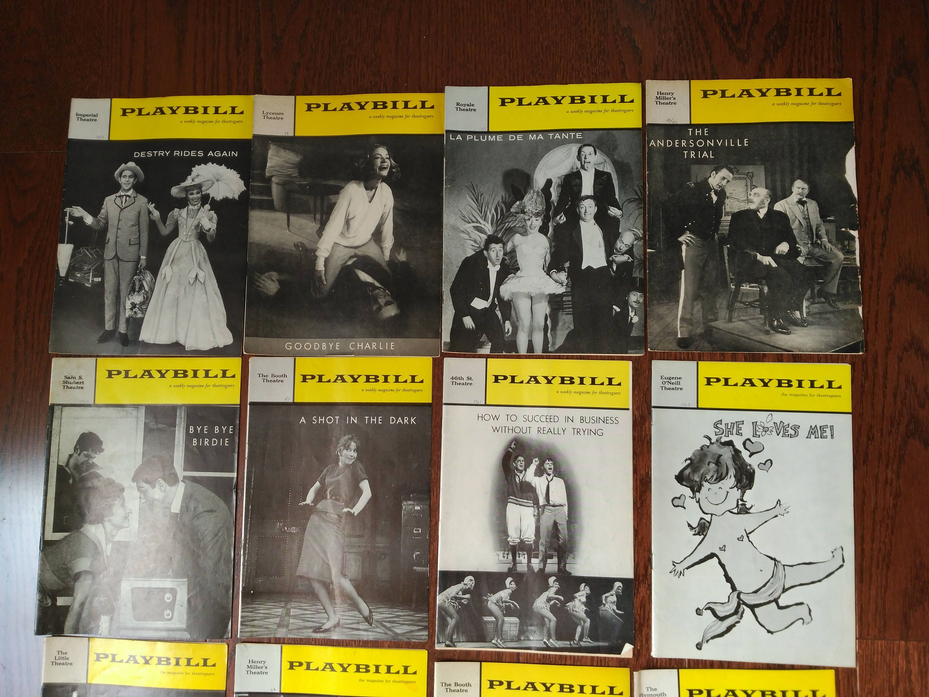 Playbill W Original Cast 1980s Destry Rides Again Goodbye Etsy