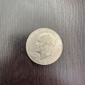 1972 Eisenhower Silver Dollar