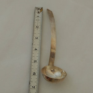 Vintage Sterling Silver 925 F Ramirez Gravy Spoon Mexico