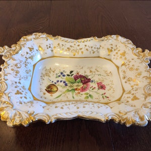 Floral Porcelain Platter