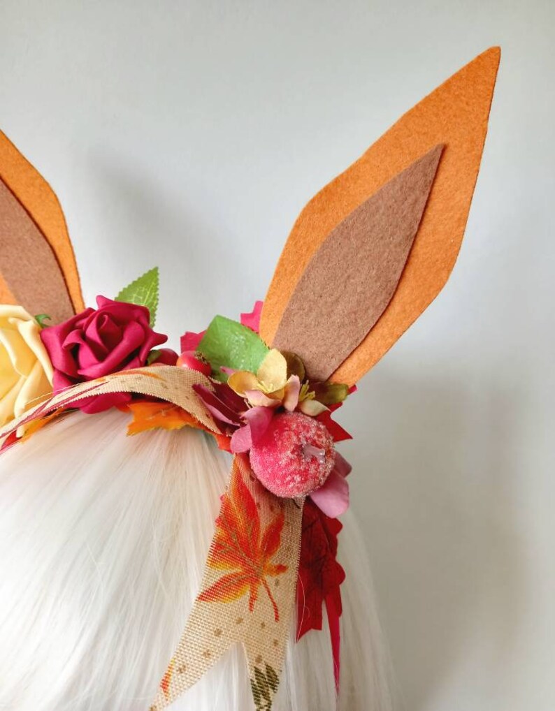 Eeveelutions Ears Eevee Headpiece Headdress Flower Crown Etsy