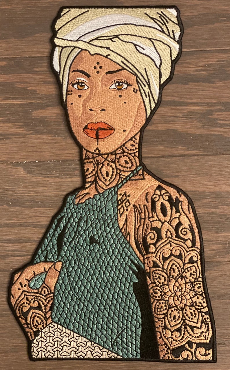 11\u201d Erykah Badu Patch