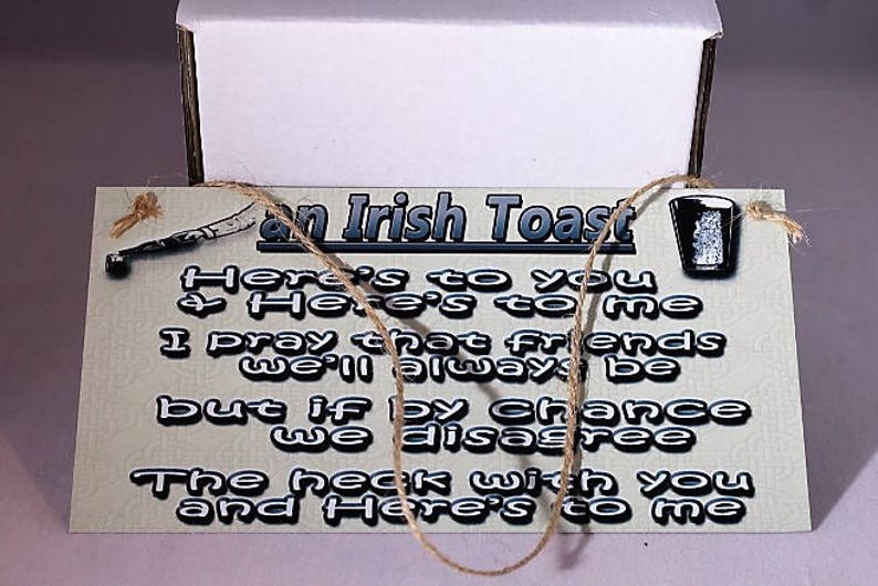 Irish Pub scene approx A4 metal wall sign Vintage cool home bar Pub gift