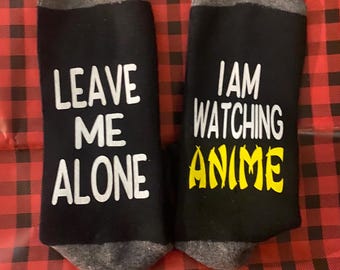 Anime socks, novelty socks, teen gift