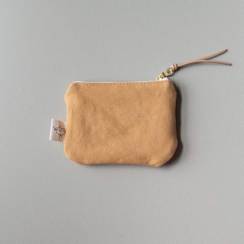 Organic Canvas/Twill Coin Purse image 6