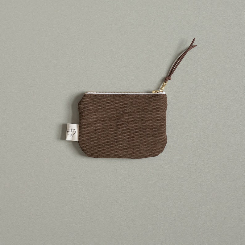 Organic Canvas/Twill Coin Purse image 9