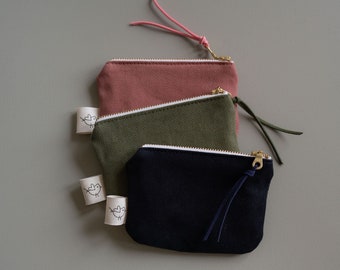 Organic Canvas/Twill Coin Purse