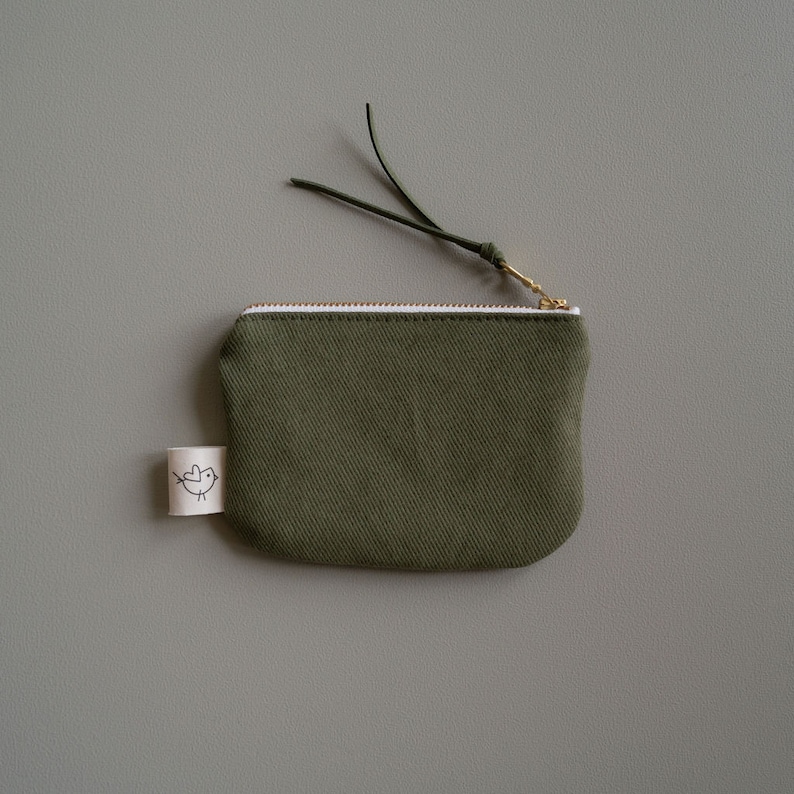 Organic Canvas/Twill Coin Purse image 3