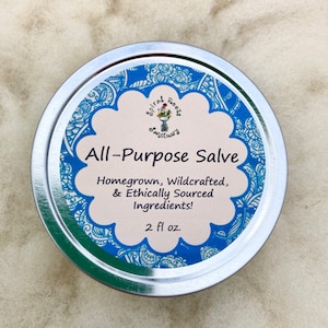 baume cutané tout usage - Baume naturel pour peau sèche, lèvres + tatouages | Idéal pour les jardiniers, les randonneurs et les amateurs de plein air | Ingrédients biologiques