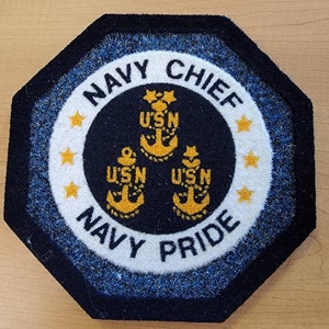 Us Navy mug mat Chief Petty Officer Senior Chief Petty Officer Master Chief Petty Officer