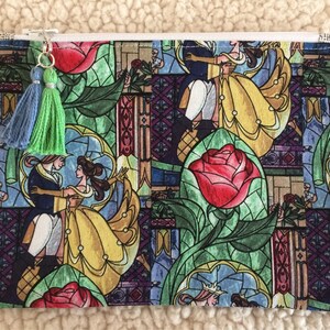 Principessa - principe - reali danzanti - cotone - rientro a scuola - astuccio con cerniera - astuccio per matite - astuccio con cerniera - trousse per trucchi - astuccio per carte