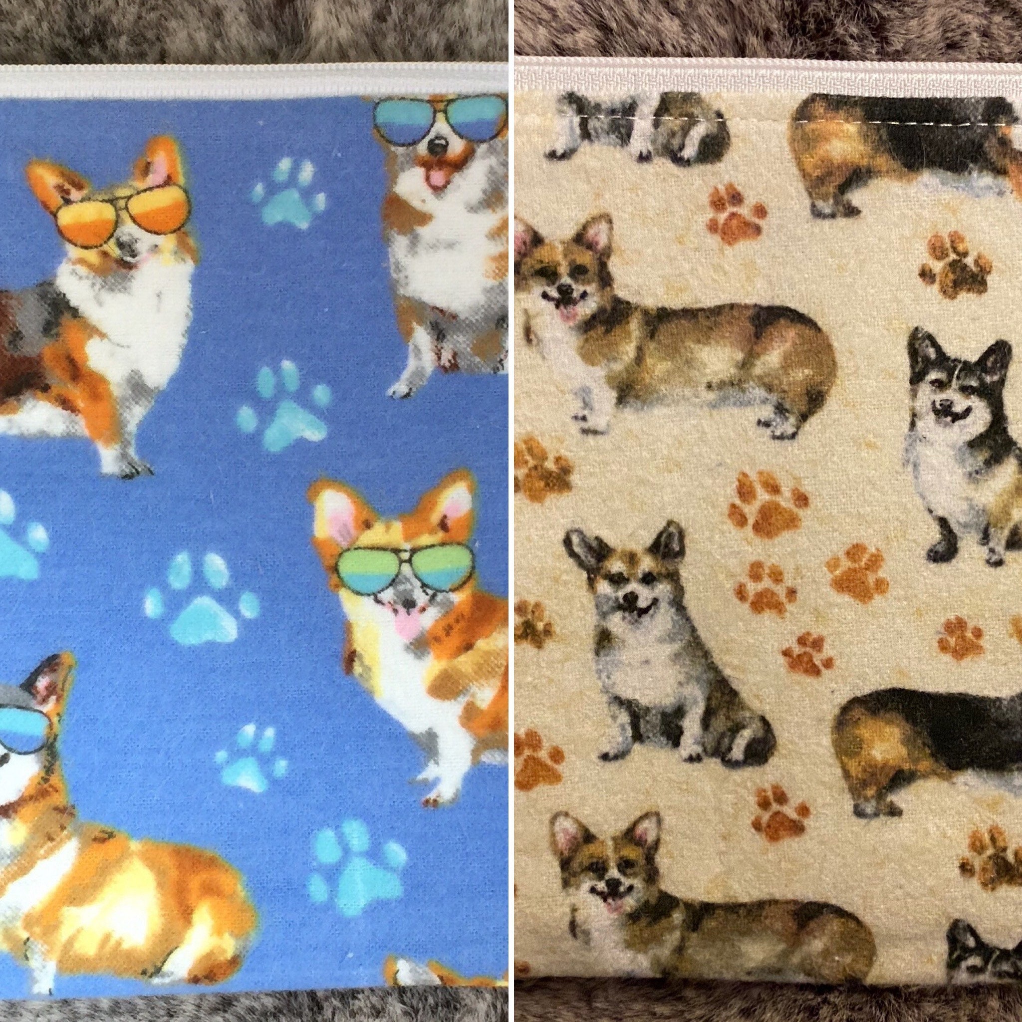 Corgi Zipper Pouches – Corgi On Fleek