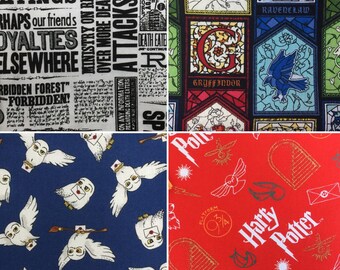 Potter - wizarding world - magic - back to school zippered case - pencil case - zippered pouch - makeup bag -  card pouch