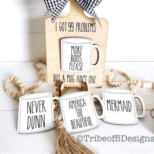 Rae Dunn Signs Svg | Rae Dunn Shelf Sitter Svg | Rae Dunn Svg | Kitchen Signs Svg | Laser Ready Files | Glowforge Signs | Glowforge Files |