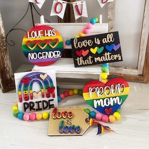 Plateau à plusieurs niveaux Pride Svg | Pride Signs Svg | Plateau Pride Tier Svg | Fichiers de barre d’état hiérarchisés | Glowforge Fichiers | Fichiers prêts pour laser | Fierté svg |