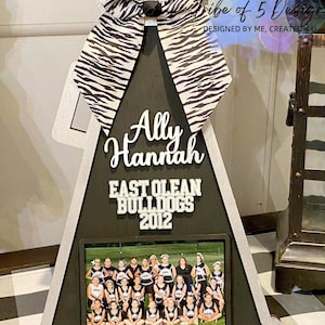 Personalized Cheerleading Svgs | Personalized Cheer Signs Svg | Cheerleader Gifts Svg | Cheer Coach Gifts | Cheerleader Photo Sign Svg |