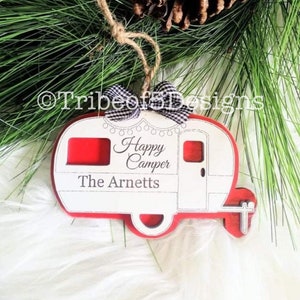 Camper Personalized Ornament svg | Camper Sign svg | Camper svg | Personalized Camper Signs svg | Happy Camper Sign svg | Camper | svg |