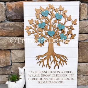 Family Tree svg | Family Tree Sign svg | Grandparent Gifts svg | Grandparent sign svg | Family sign svg | Personalized Family Sign svg | Svg