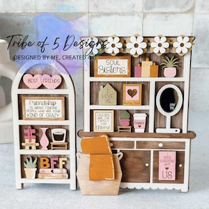 Bester Freund Hutch KantensitzerSvg | Bester Freund Zeichen | bester Freund SHelf Sitters geschnitten Datei | Bester Freund Geschenke | Seelen Schwestern geschnitten Datei |