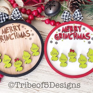 Personalized Ornaments Svg | Personalized Wood Ornaments Svg | Wood Ornaments Svg | Glowforge Ornaments Svg |  Laser Ready Files Svg |