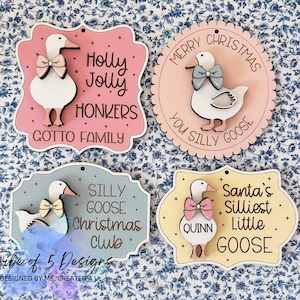 Porch Goose Ornaments Svg | Personalized Porch Goose Ornaments Svg | Porch Goose Svgs | Porch Goose Signs Svg | Laser Wooden Ornaments Svg |
