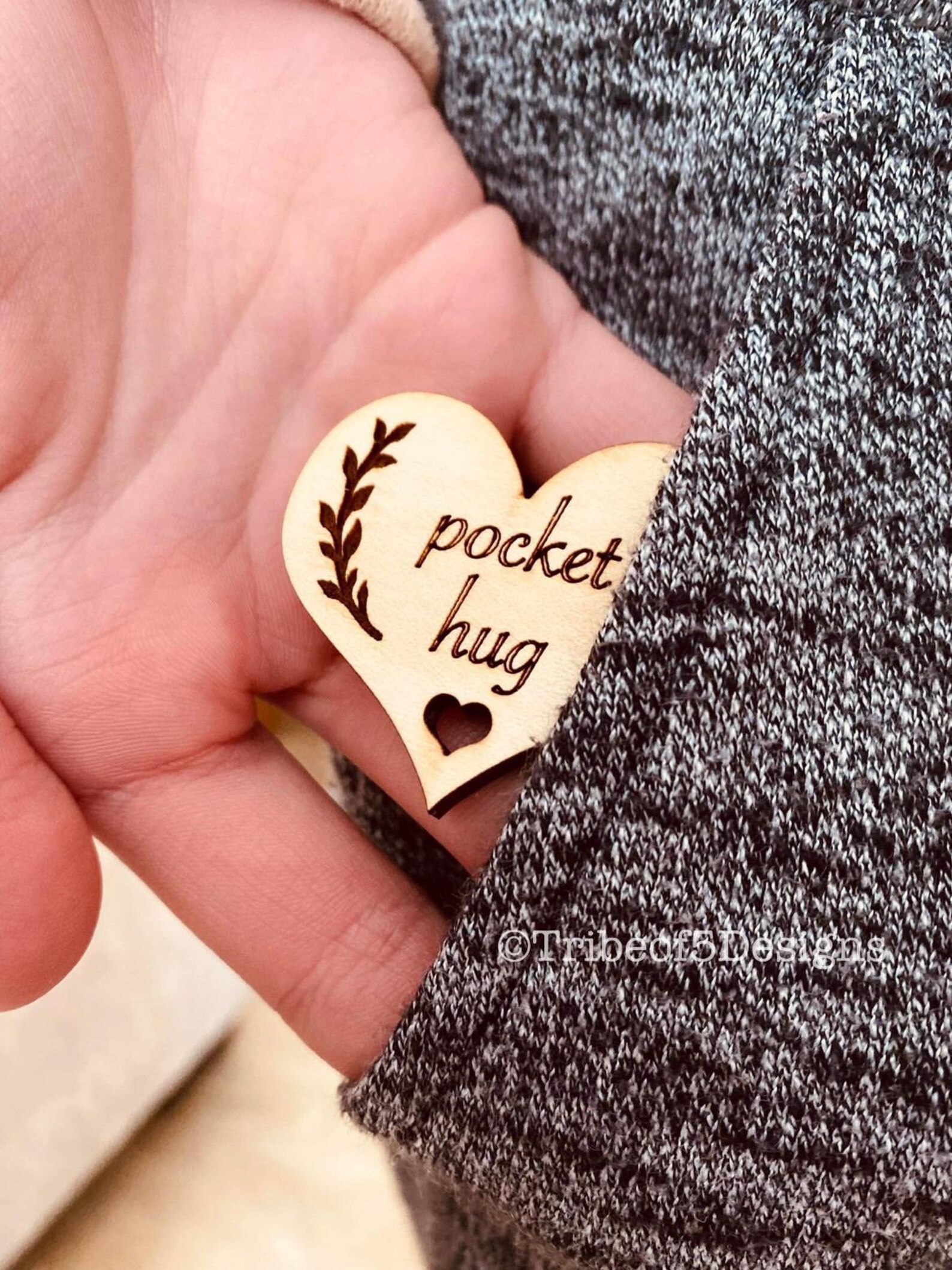Pocket Hug Svg Pocket Hug Laser Ready Files Laser Ready Etsy