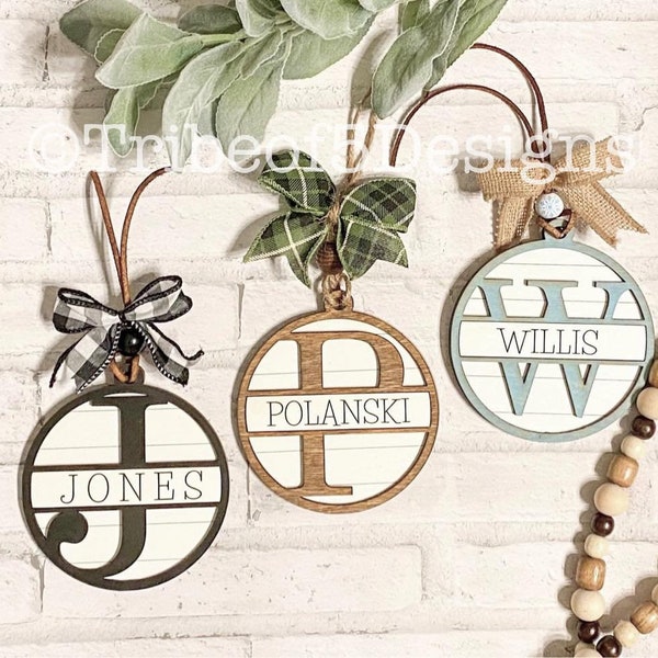 Name Ornament Svg - Etsy