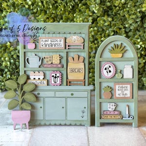 Cottagecore Hutch Signs Svg | Cottagecore Shelf Sitters Svg | Cottage Signs Svg | Wooden Hutch Shelf Sitters Svg | Cottagecore Svgs |