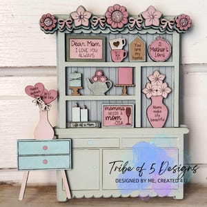 Mothers Day Shelf Sitter | Hutch Shelf Sitters Svg | Mothers Day Signs Svg | Mothers Day Svgs | Wooden Shelf Sitters Svg | Wood Signs |