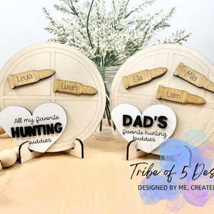Placas de Dia dos Pais Svg | Placas de Dia dos Pais de Caça Svg | Placas de Caça Personalizadas de Dia dos Pais Svg | Prateleiras de Dia dos Pais Svg |